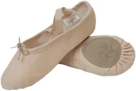 Ballet Shoes for Women, Men & Children, Durable Cotton Canvas, Adjustable Width, Split Sole, 6 Skin Tone Shades