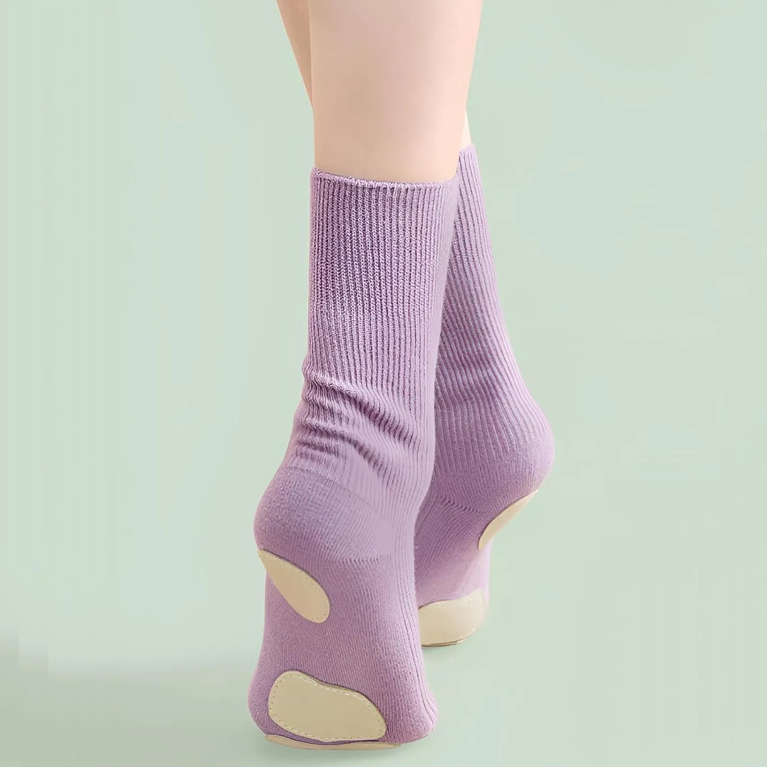 Ballet Socks Anti Slip Dance Socks with Split Leather Sole Ballet Shoes for women Girls Pilates Yoga Workout