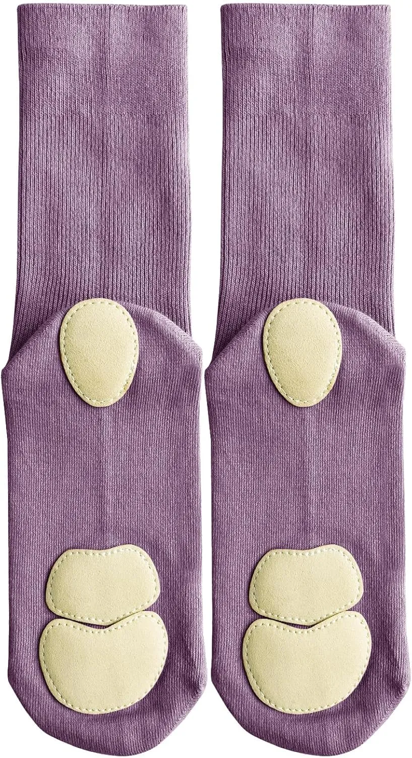 Ballet Socks Anti Slip Dance Socks with Split Leather Sole Ballet Shoes for women Girls Pilates Yoga Workout