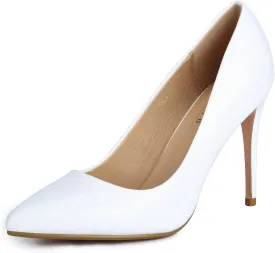 IDIFU Women's IN4 Classic Pointed Toe High Heels Pumps Wedding Dress Office Shoes
