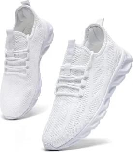 Oltyutc Mens Gym Running Shoes Slip-On Tennis Shoes Non Slip Breathable Workout Sneakers for Walking Jogging