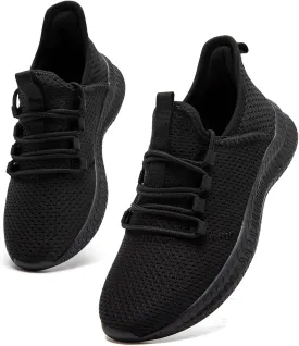 Oltyutc Mens Gym Running Shoes Slip-On Tennis Shoes Non Slip Breathable Workout Sneakers for Walking Jogging