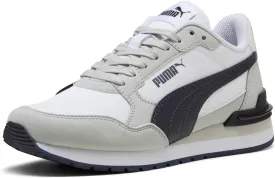 PUMA Unisex-Child Shoes ST Runner Sneaker, Dewdrop White-Turquoise Surf-Grape Mist, 5.5 US Big Kid