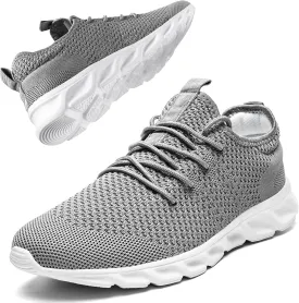 Running Shoes Mens Womens Walking Tennis Gym Sneakers Slip On Comfortable Lightweight Athletic Workout Casual Fashion Sports Shoes