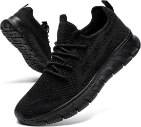 Running Shoes Women Tennis Walking Sneakers Slip On Gym Shoes Non Slip Workout Sneakers for Womens Casual Mesh Footware Fashion Lightweight
