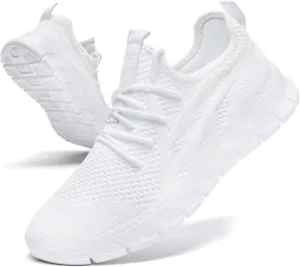 Running Shoes Women Tennis Walking Sneakers Slip On Gym Shoes Non Slip Workout Sneakers for Womens Casual Mesh Footware Fashion Lightweight