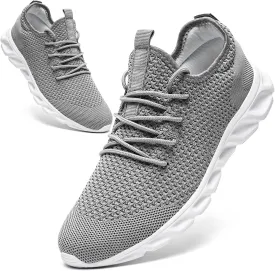 Running Womens Shoes Fashion Walking Sports Gym Tennis Breathable Slip on Ladies Non Slip Lightweight Jogging Sneakers