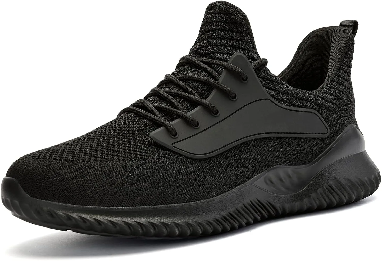 SDolphin Walking Shoes for Mens Sneakers - Slip on Athletic Running Tennis Shoes Comfortable Memory Foam Workout Gym Jogging Indoor Outdoor Lightweight Breathable Casual Sneakers