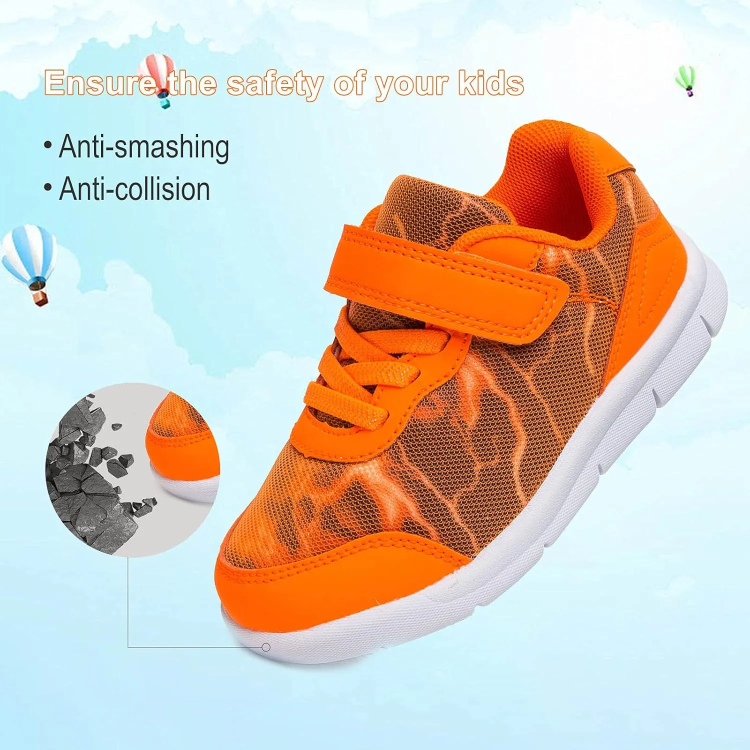 Toddler Shoes Boys Girls Sneakers Little Kids Tennis Shoes for Running Walking