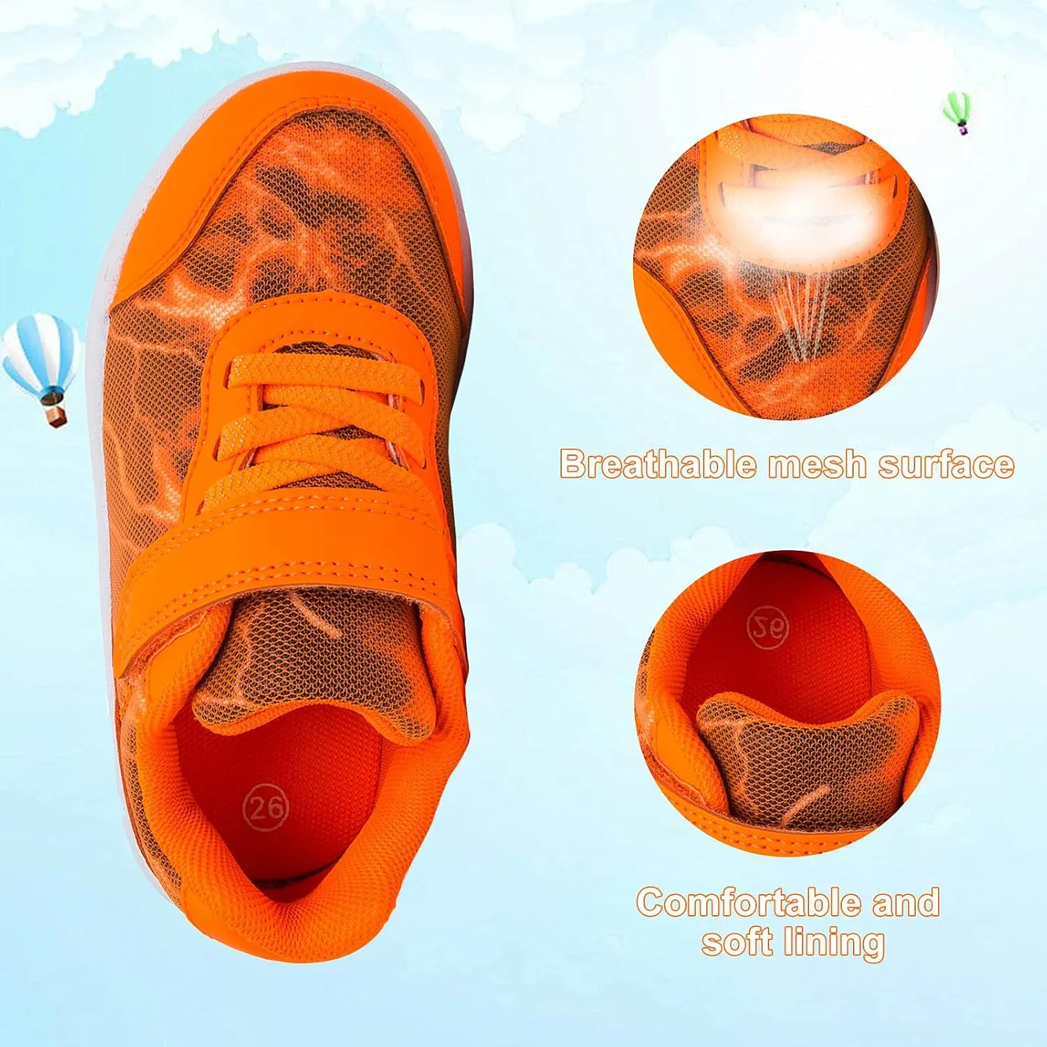 Toddler Shoes Boys Girls Sneakers Little Kids Tennis Shoes for Running Walking
