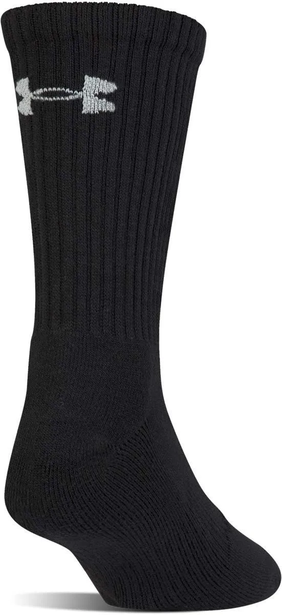 Under Armour Adult Cotton Crew Socks, Multipairs