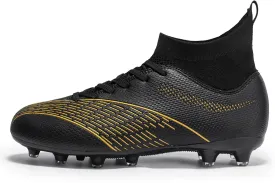 Unisex Soccer Shoes Turf Youth Football Boots Futsal Cleats Indoor Athletic TF Sneaker