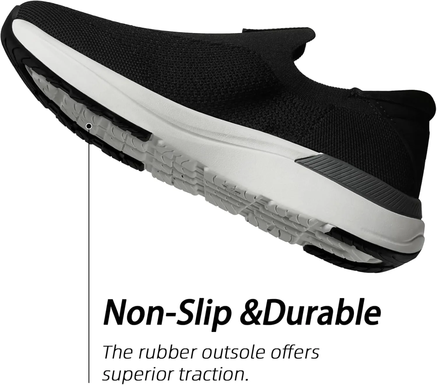 Walking Shoes for Women- Lightweight, Slip On, Breathable Sneakers for Running, Walking, Jogging, Gym