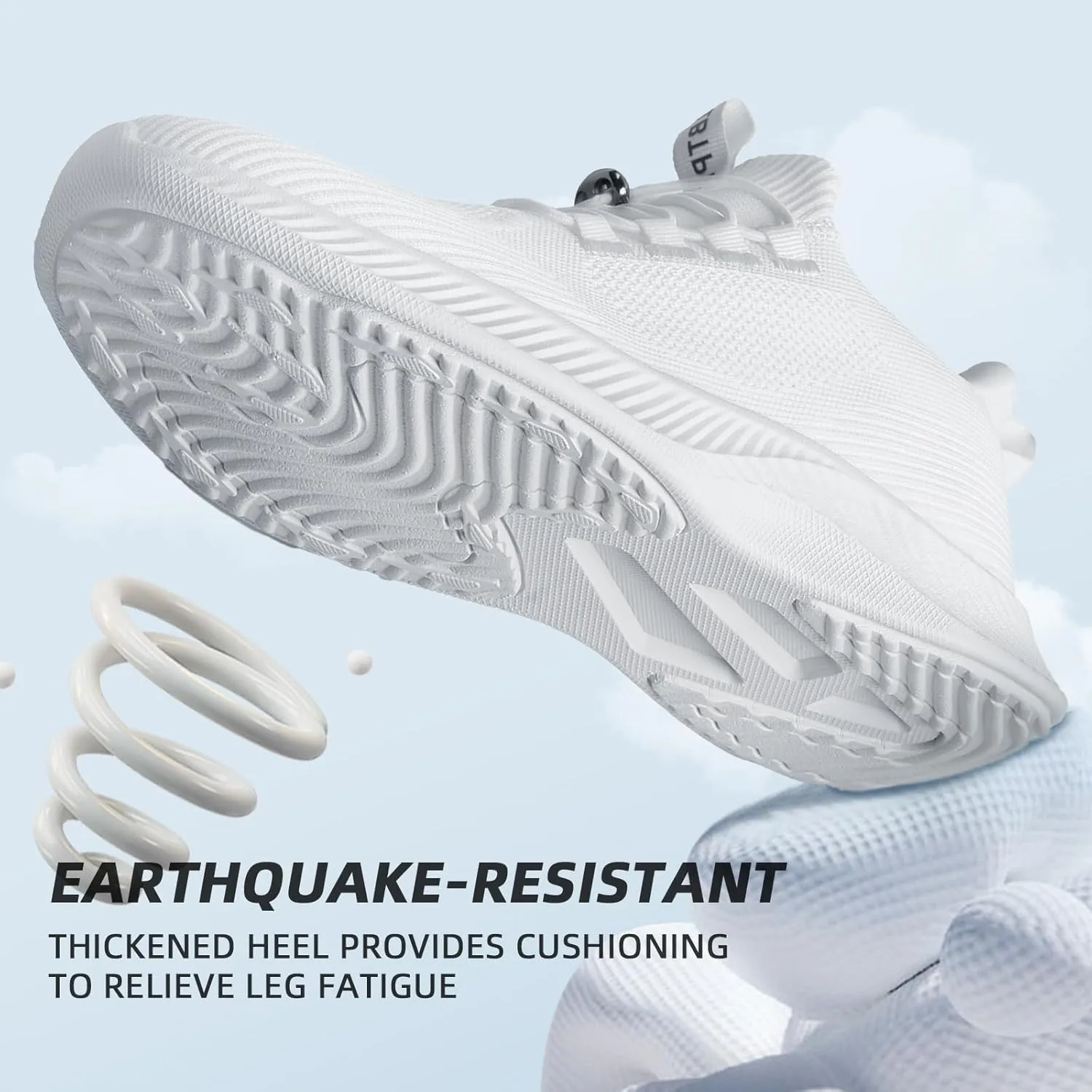 Walking Shoes for Women- Lightweight, Slip On, Breathable Sneakers for Running, Walking, Jogging, Gym