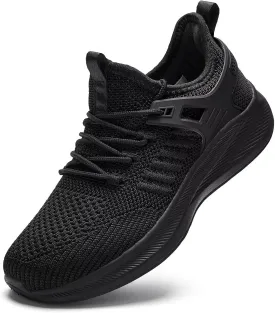 Womens Athletic Walking Shoes - Running Tennis Shoes Jogging Workout Lightweight Breathable Slip on Sneakers for Indoor Outdoor Gym Travel Work